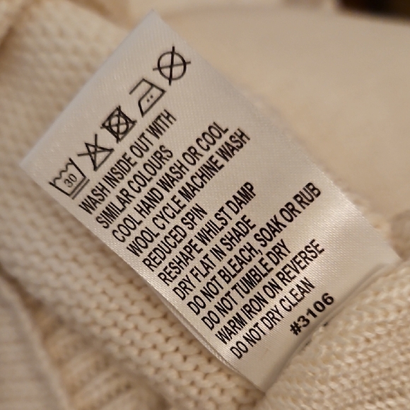 One Mile Open Back Oversized Crewneck Sweater - Picture 12 of 12